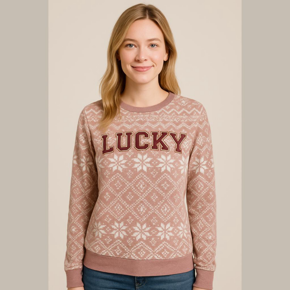 Lucky Brand Mauve Long Sleeve Shirt Small